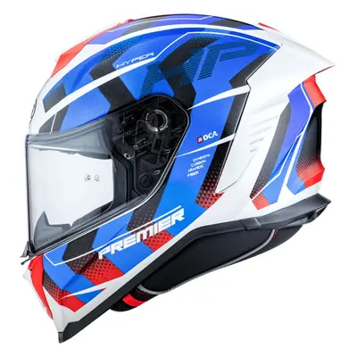 (XL) Premier Hyper HP Full Face Helmet White / Blue