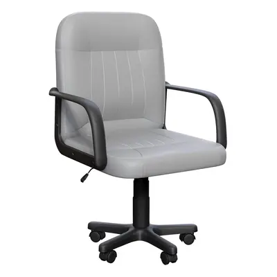 (Grey) Vida Designs Morton Faux Leather Office Chair