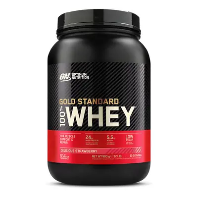 (Strawberry) Optimum Nutrition Gold Standard Whey Protein Isolate 908g