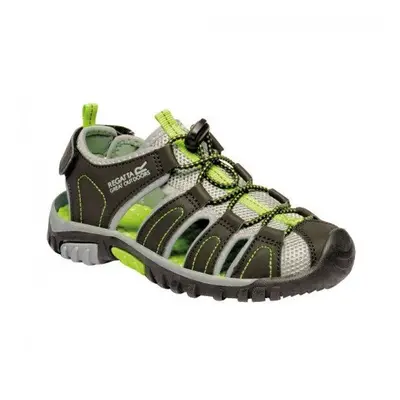 (2.5 UK, Black/Lime Green) Regatta Childrens/Kids Westshore Sandals