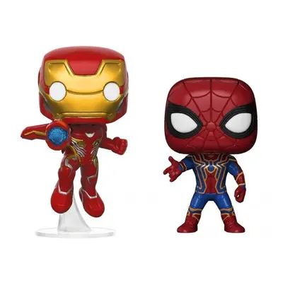 Funko Pop Marvel: Avengers Infinity War Man and Iron Spider Bundle Collectible Figures, Multicol