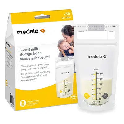 Medela Breastmilk Storage Bags, 50-Count Medela pump and save bags