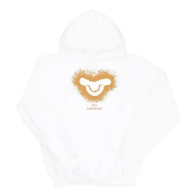 (9-11 Years, White) Disney Boys The Lion King Movie Simba Baby Face Hoodie