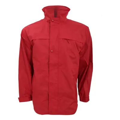 (XS, Red/Navy) Result Mens Mid-Weight Multi-Function Waterproof Windproof Jacket