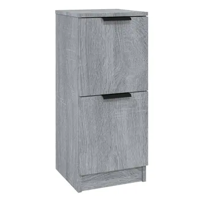 (Grey sonoma, 1) vidaXL Sideboards Cupboard Storage Cabinet Home Organiser Engineered Wood