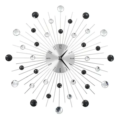 vidaXL Wall Clock with Quartz Movement Modern Design 50cm Analog Timer DÃ©cor