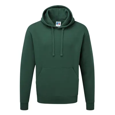 (3XL, Bottle Green) Russell Mens Authentic Hooded Sweatshirt / Hoodie