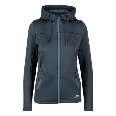 (10, Blue Greige Marl) Trespass Women's Active Top Hooded Front Zip Koa