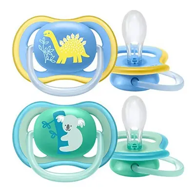 Philips Avent SCF349/11 Ultra Air Dummy 18+ months, Breathable Orthodontic, BPA free, Double pac