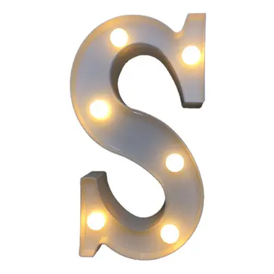 (S) LED English Letter And Symbol Pattern Night Light Home Room Proposal Decor Creative Modeling