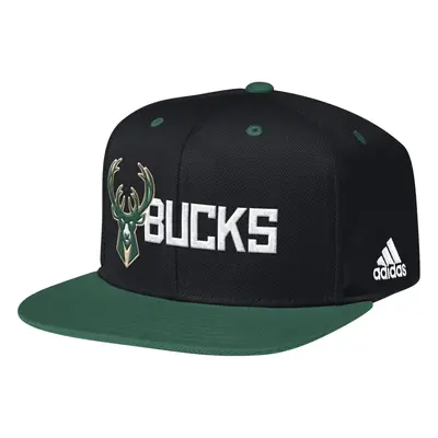 NBA Milwaukee Bucks Men's Team Nation Snapback Hat One Size Black/Green