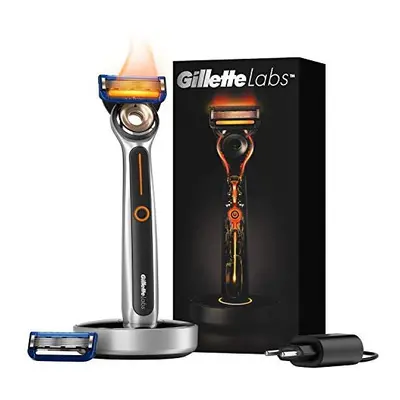 Gillette Labs Heated Razor For Men Starter Kit + Blade, Gift Set Ideas for Him/Dad