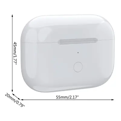 For Airpod Pro Replacement Wireless Charging Case Earphone Mah Charger Case Support Wireless Cha