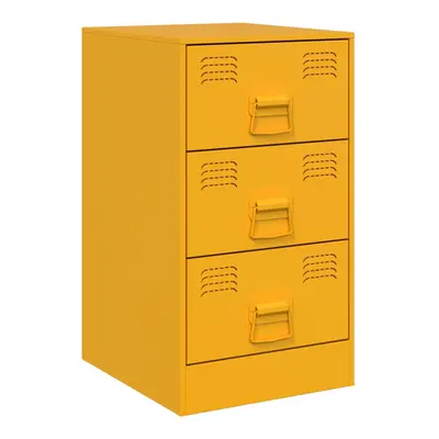 (mustard yellow, pcs) vidaXL Bedside Cabinets Nightstand Bed Side Cabinet pcs Mustard Yellow Ste