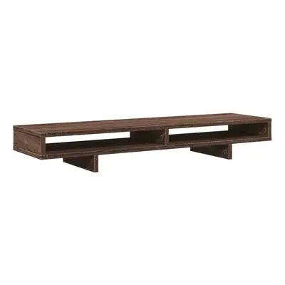 (brown oak) vidaXL Monitor Stand Computer Stand Display Stand Engineered Wood