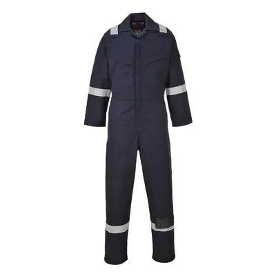 (M L, Navy) Portwest Unisex Adult Flame Resistant Anti-Static Overalls