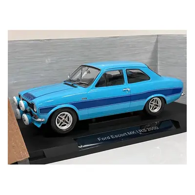 MCG18386 - 1/18 FORD ESCORT MKI RS2000 LIGHT BLUE RHD