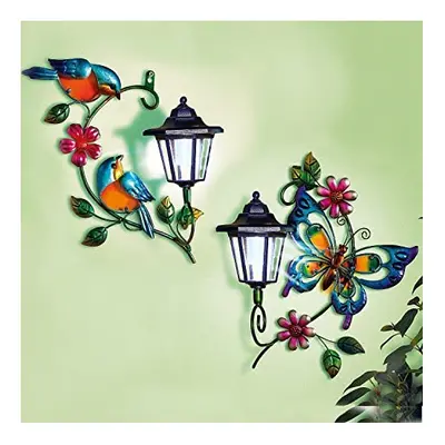 Coopers of Stortford Wall Art with Solar Light (Butterfly)