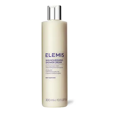 ELEMIS Skin Nourishing Shower Cream, Luxury Body Wash Enriched with Moisturising Macadamia & Joj