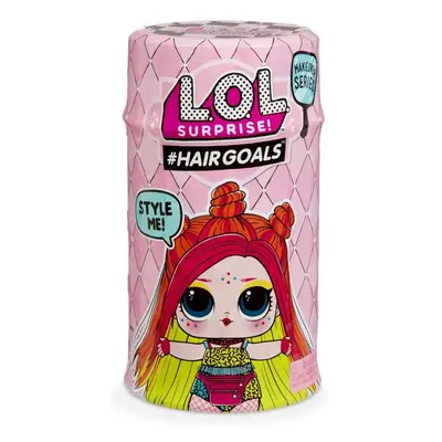 L.O.L. Surprise Hairgoals with Comb Hair, New Container and New Surprises , Assorted Models