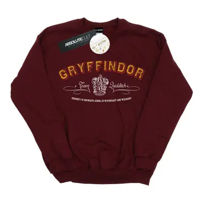 (M, Burgundy) Harry Potter Mens Gryffindor Team Quidditch Sweatshirt