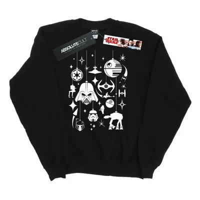 (M, Black) Star Wars Mens Christmas Decorations Sweatshirt