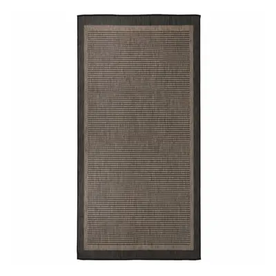 (dark brown, x cm) vidaXL Outdoor Flatweave Rug Patio Garden Runner Mat Area Rug Floor Carpet