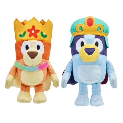 Bluey Friends - Royal Bluey & Bingo Plush Bundle Pack