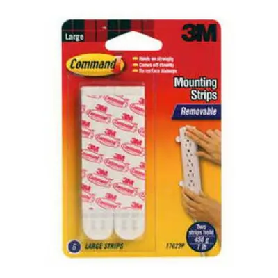 3M 17023P Command Large Mounting Strips, Count