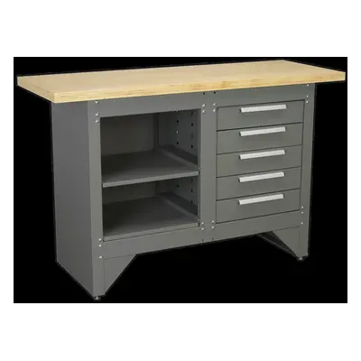 Workbench with Drawers Ball-Bearing Slides Heavy-Duty