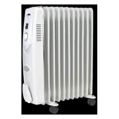 Oil-Filled Radiator 2500W/230V 11-Element