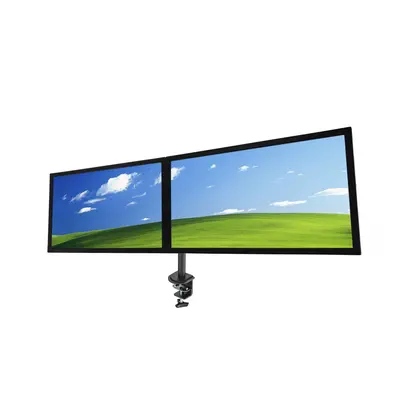 2x22" Dual Monitors - Clamp Stand - (1920 x 1080) - 1xHDMI/1xDP