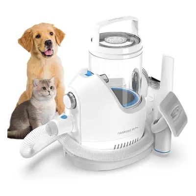 Neabot P2 Pro Dog Clipper with Pet Hair Vacuum Cleaner 5-in-1 Pet Grooming Kit