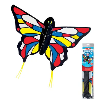 Melissa & Doug Beautiful Butterfly Single Line Shaped Kite (50-Inch Wingspan)