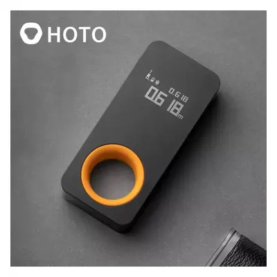 (Black, 30m) Xiaomi HOTO Laser Tape Measure, Smart Laser Rangefinder, Intelligent, 30M, OLED Dis