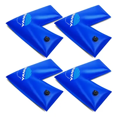 Yankee Pool Weights Corner Pool Water Tubes Pool Water Bags for Rect InGround Pool Covers x118 P