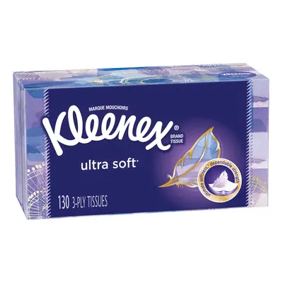 Kleenex Ultra Soft Facial Tissues Count (Pack of 8)