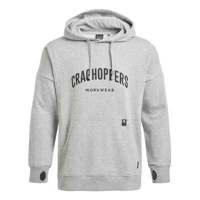 (L, Soft Grey Marl) Craghoppers Mens Workwear Oulston Hoodie