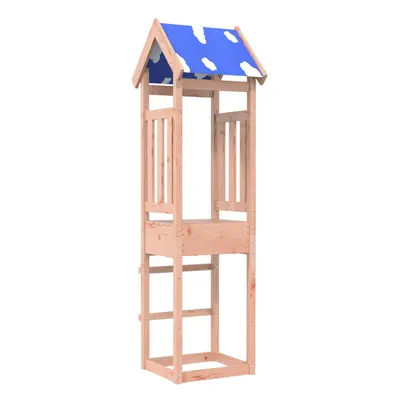 (solid douglas wood) vidaXL Play Tower Kids Playset Outdoor Climbing Frame Solid Wood Douglas Fi