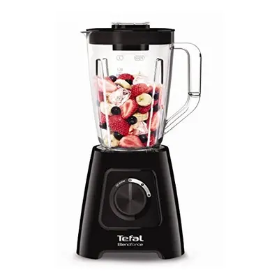 Tefal Blendforce II Blender, 1.25L Plastic Jug, 600W, Removeable Stainless Steel Blades, Program