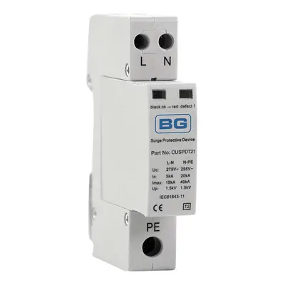 BG TYPE SINGLE PHASE SURGE PROTECTION DEVICE TNS,PME & TT SYSTEMS