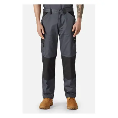 (34L, Black/Slate Grey) Dickies Mens Plain Work Trousers