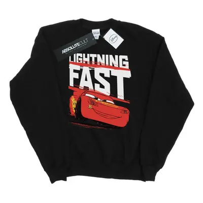 (L, Black) Disney Mens Cars Lightning Fast Sweatshirt