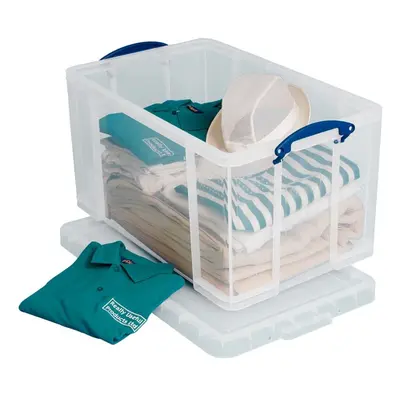 Really Useful Clear Plastic Storage Box Litre