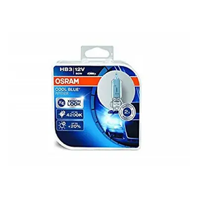 OSRAM COOL BLUE INTENSE HB3, headlight bulb for halogen headlamps, xenon effect for white light,