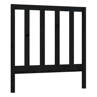 (black, x x cm) vidaXL Solid Wood Pine Bed Headboard Home Wooden Furniture Multi Colours/Sizes