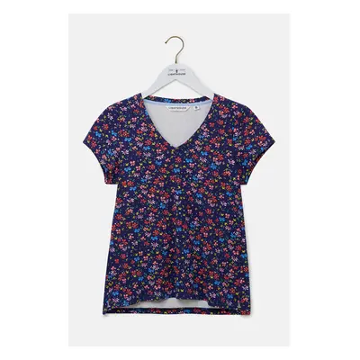 (UK 18, Multi Floral) Ariana Womens T-Shirt