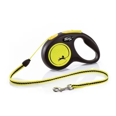 Flexi Medium Neon Retractable Dog Cord