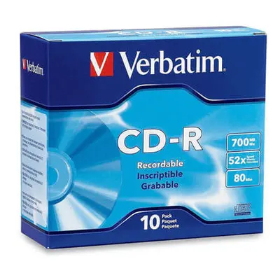 Verbatim CD-R min 52x 700mb (In Case)