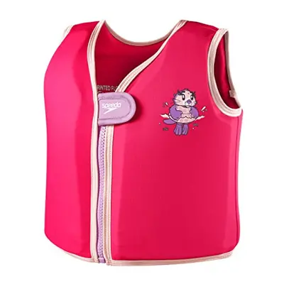 Unisex Baby Character Printed FV Character Printed Float Vest, Pink, Years